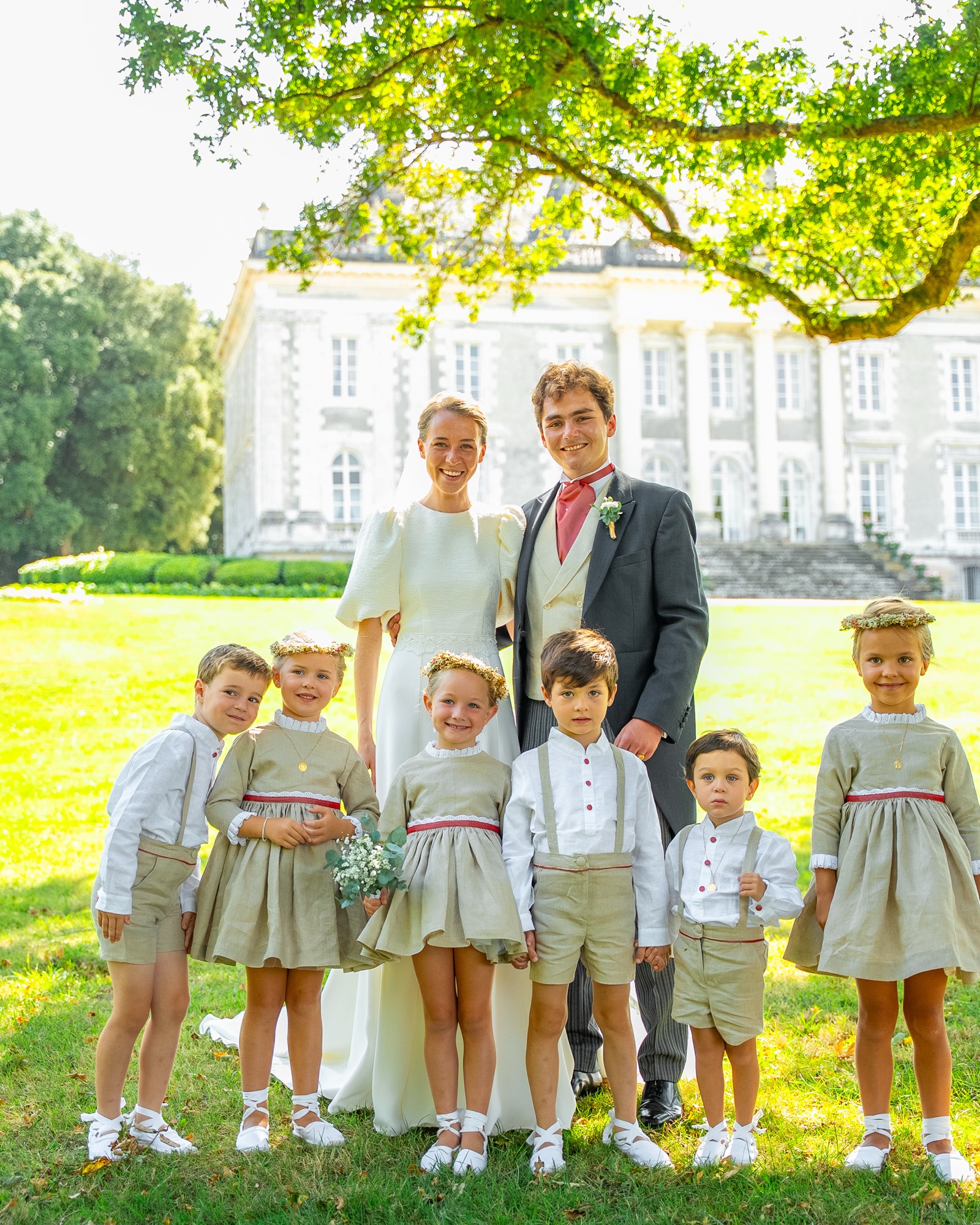 Gonzague & Eugénie — Château de Kerlévenan, Morbihan