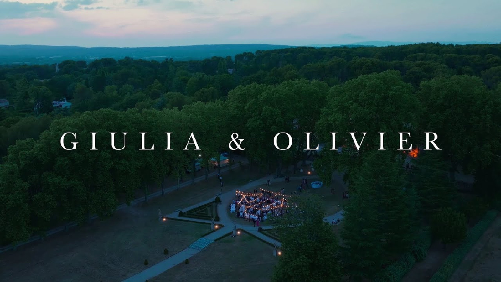 Film du mariage de Giulia et Olivier